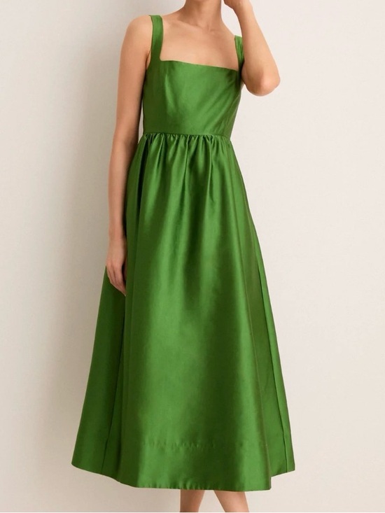 Tuckernuck Dresses & Skirts - NWT Tuckernuck Green Dupioni Esme Dress Small Broken Zipper